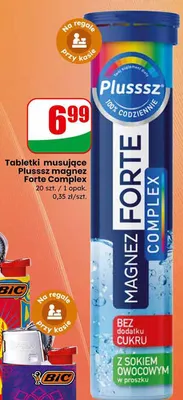Tabletki musujące magnez Forte Complex promocja w Dino