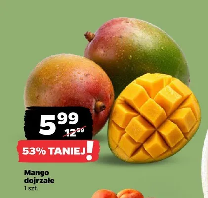 Mango dojrzałe promocja w Netto