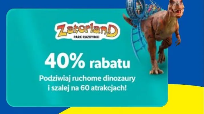 Bilet wstępu do Parku Rozrywki Zatorland promocja w Lidl
