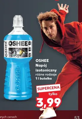 Napój izotoniczny Oshee promocja w Kaufland