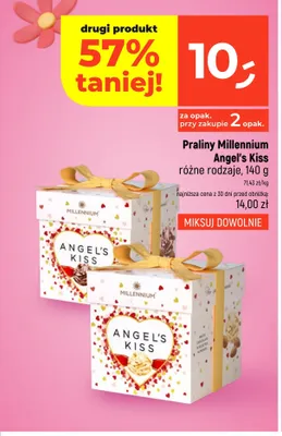 Praliny Millennium Angel's Kiss promocja w Dealz