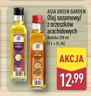 Olej sezamowy Asia Green Garden promocja w Aldi