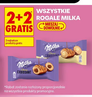 Rogal Milka Choco Croissant promocja w Biedronka