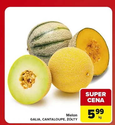Melon Galia promocja w Carrefour Market