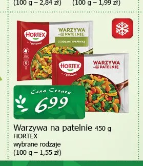 Warzywa na patelnie Hortex promocja w CEZAR Delikatesy