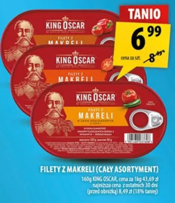 Filety z makreli promocja w Arhelan