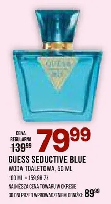 Woda toaletowa Guess Seductive Blue promocja w Drogerie Natura