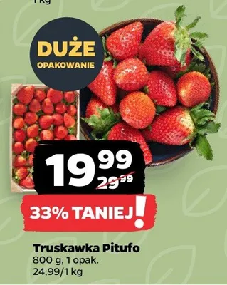 Truskawka Pitufo promocja w Netto