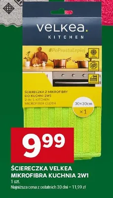 Ściereczka mikrofibra kuchnia 2w1 promocja w Stokrotka