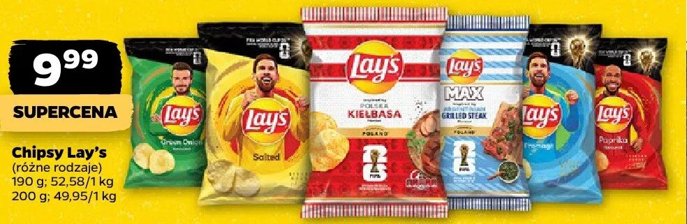 Chipsy Lay's Fromage promocja w Netto