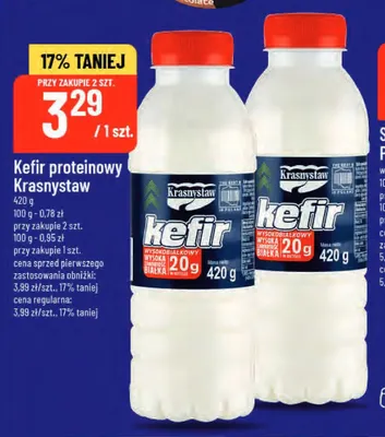 Kefir proteinowy Krasnystaw promocja w POLOmarket