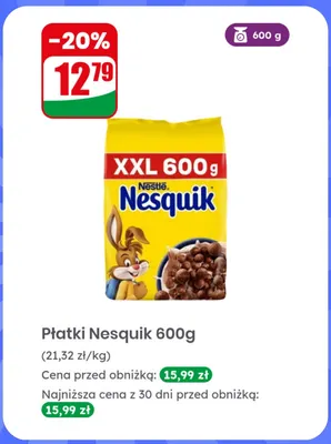 Płatki Nesquik promocja w Dino