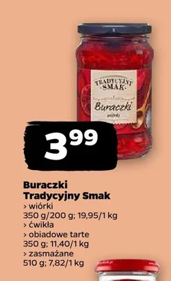 Buraczki wiórki Tradycyjny Smak promocja w Netto