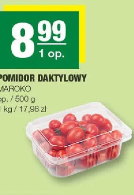 Pomidor daktylowy Maroko promocja w SPAR