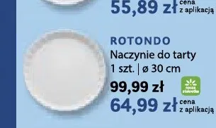 Naczynie do tarty Rotondo Lubiana 30 cm promocja w Stokrotka