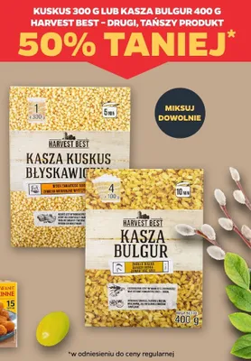 Kasza kuskus 300 g DRUGA -50% promocja w Netto