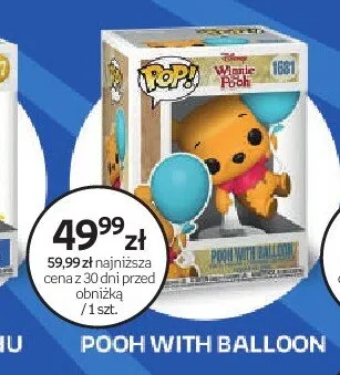 Figurka Funko Pop! Pooh with Balloon promocja w Empik
