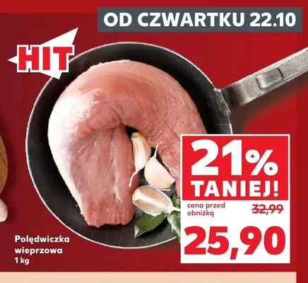 Polędwiczka wieprzowa promocja w Kaufland