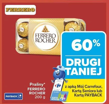Praliny Ferrero Rocher promocja w Carrefour Market