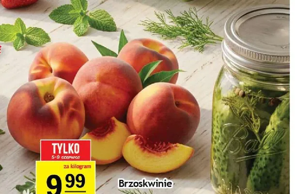 Brzoskwinie promocja w Gram Market