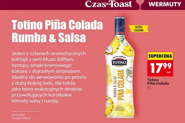 Czas na Toast!, strona 18 promocja w Biedronka