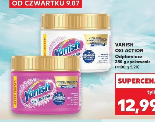 Odplamiacz Vanish Oxi Action promocja w Kaufland