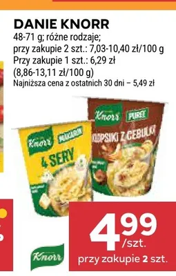 Danie Knorr 4 Sery promocja w Stokrotka