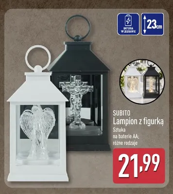 Lampion z figurką Subito promocja w Aldi