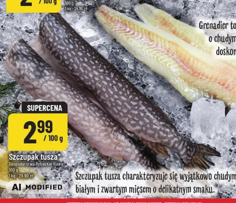 Szczupak tusza Gospodarstwo Rybackie Iława promocja w POLOmarket