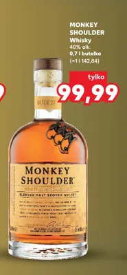 Whisky Monkey Shoulder promocja w Kaufland