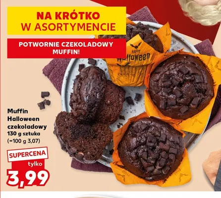 Muffin Halloween czekoladowy promocja w Kaufland