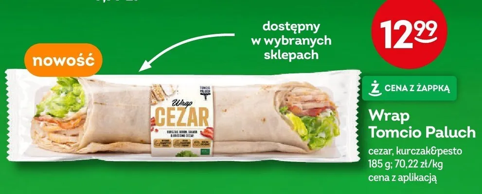 Wrap Tomcio Paluch Kurczak & Pesto promocja w Żabka