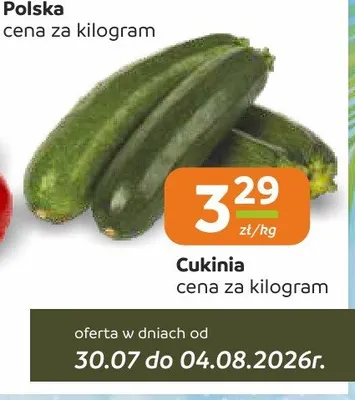 Cukinia promocja w Społem Częstochowa