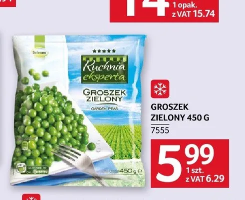 Groszek zielony Kuchnia Eksperta promocja w Selgros