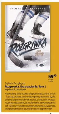 Książka Rozgrywka. Gra o zaufanie. Tom 1 Sylwia Przybysz promocja w Empik