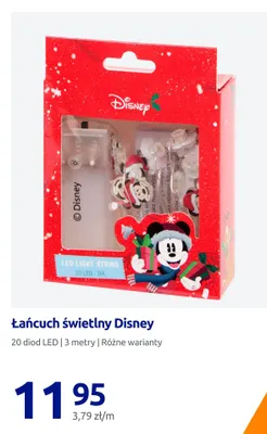 Łańcuch świetlny Disney promocja w Action