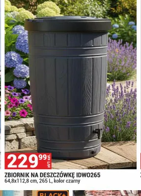 Zbiornik na deszczówkę IDWO265 promocja w Merkury Market