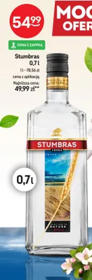 Wódka Stumbras promocja w Żabka