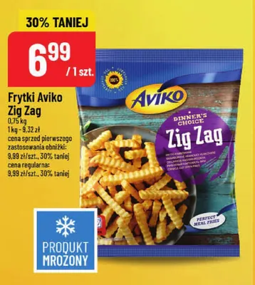 Frytki Aviko Zig Zag promocja w POLOmarket