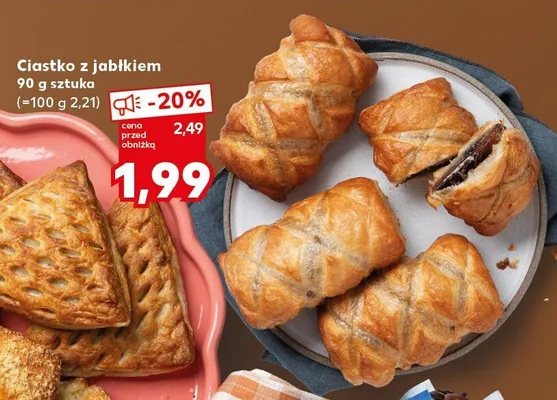 Ciastko z jabłkiem promocja w Kaufland