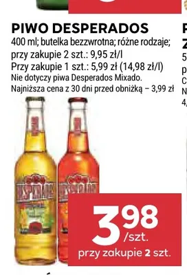 Piwo Desperados Original promocja w Stokrotka
