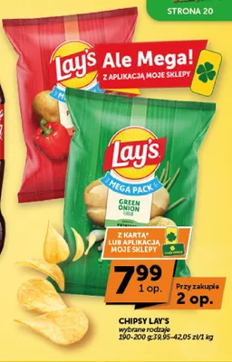 Chipsy Lay's o smaku papryki promocja w Groszek