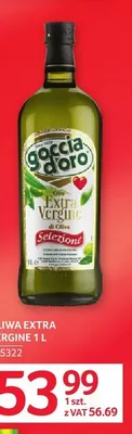 Oliwa extra vergine Goccia d'oro promocja w Selgros
