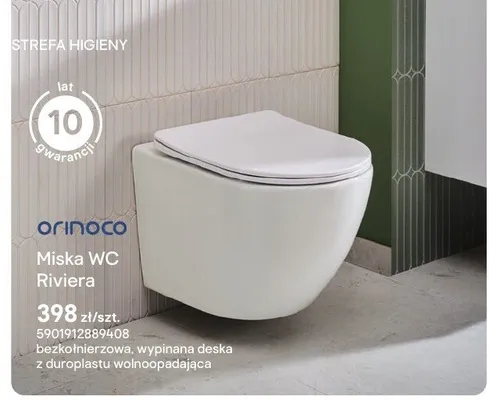 Miska WC Orinoco Riviera promocja w Castorama