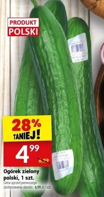 Ogórek zielony polski promocja w Twój Market