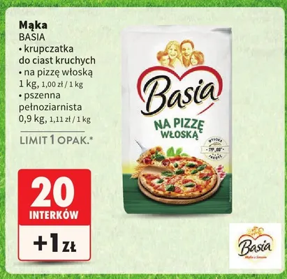 Mąka pszenna pełnoziarnista promocja w Intermarche