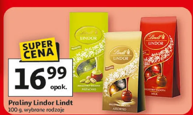 Praliny Lindor promocja w Auchan
