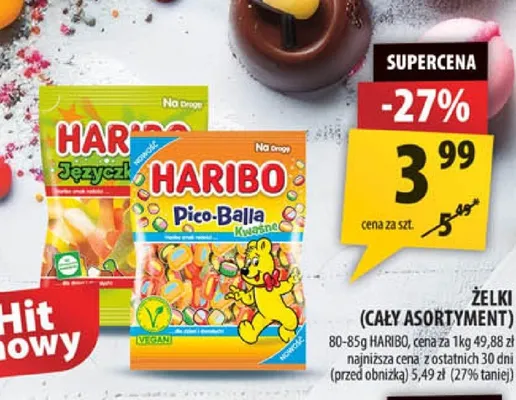 Żelki Haribo Pico-Balla promocja w Arhelan