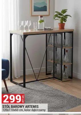 Stół barowy Artemis promocja w Merkury Market