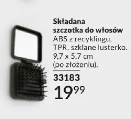 Składana szczotka do włosów Avon promocja w AVON